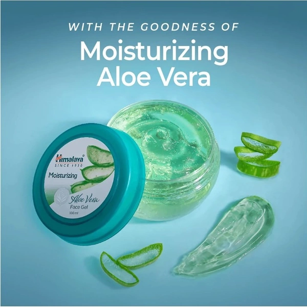HIMALAYA MOISTURIZING ALOE VERA FACE GEL - 100 ML