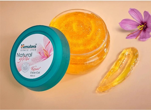 HIMALAYA NATURAL GLOW KESAR FACE GEL - 100 ML