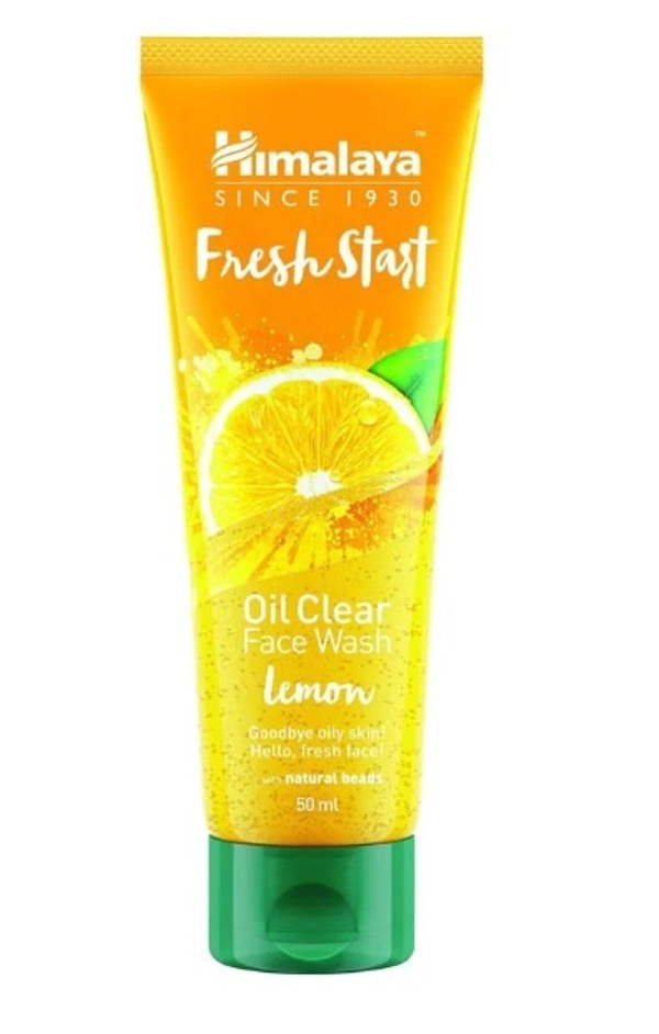 HIMALAYA  LEMON FRESH START OIL CLEAR FACE WASH  - 50 ML
