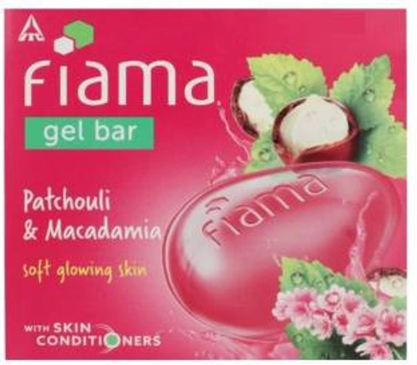FIAMA GEL BAR PATCHOULI & MACADAMIA  - 75 G