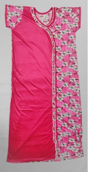 Fancy Mastani Sarina Nighty For Women - XL, Pink