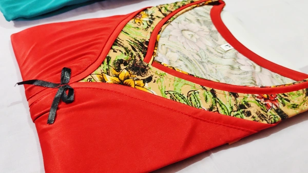 Fancy Mastani Sarina Nighty For Women - XL, Red