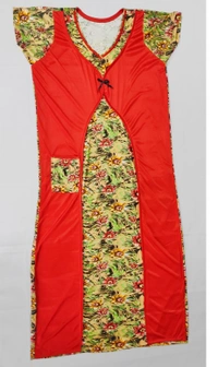 Fancy Mastani Sarina Nighty For Women - XL, Red