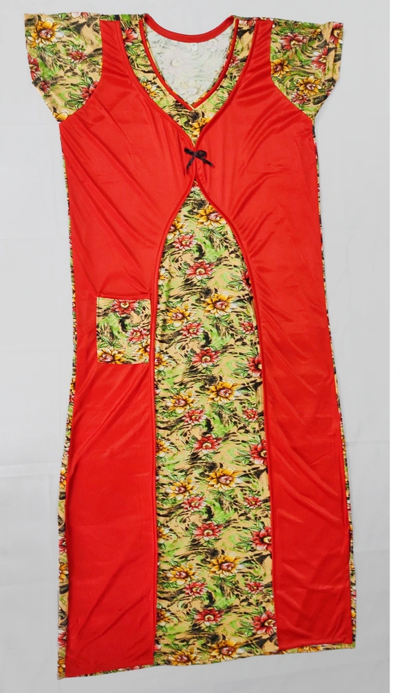 Fancy Mastani Sarina Nighty For Women - XL, Red