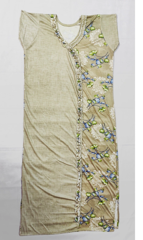 Fancy Mastani Sarina Nighty For Women - XL, Brown
