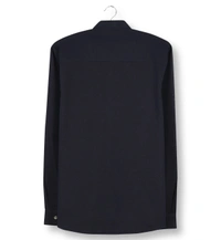 Jute Casual Wear Solid / Plain Shirt for Men - XL, Navy