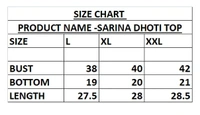 Sarina Half Sleeves All Over Print Top And Maxi Dhoti Style Bottom Night Suit For Women-LINING - XL, Pink