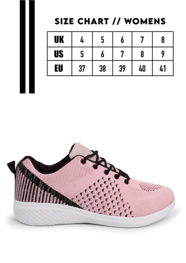 MESH UPPER Carey-01 PI EVA SOLE Women's Sports Shoes - IND-8, Pink