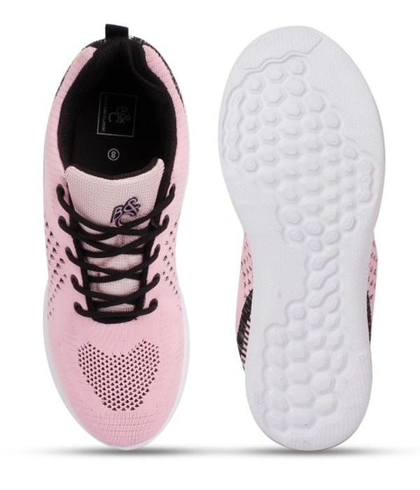 MESH UPPER Carey-01 PI EVA SOLE Women's Sports Shoes - IND-8, Pink