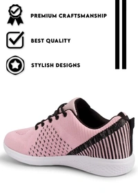 MESH UPPER Carey-01 PI EVA SOLE Women's Sports Shoes - IND-8, Pink