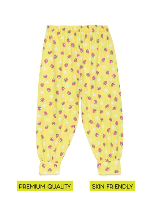 Fashion By Stacktrail Kids Girls Multi Printed Knit Bottom-COMBO PACK OF 3 - 7-8 Years, Multicolor