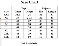 Premium Quality Satin Half Sleeves Striped Night Suit For Women - XL, Cherry