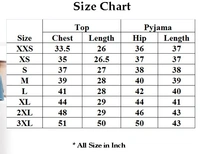 Premium Quality Satin Half Sleeves Plain Night Suit For Women - XL, Pink