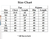 Premium Quality Satin Half Sleeves Printed Night Suit For Women - XL, Multicolor 3