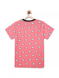 100% Cotton Half Sleeves Graphic Print T-Shirts for Boys - 3-4 Years(22), Multicolor