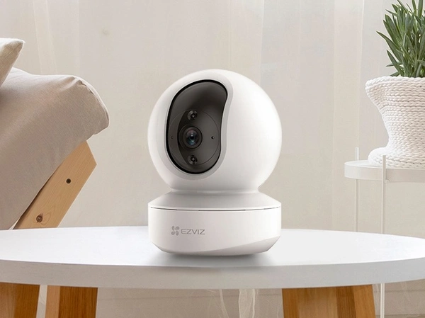 EZVIZ (CS-TY1) Wi-Fi Indoor Home Security 360 Degree Pan & Tilt Camera  - 2 MP, White