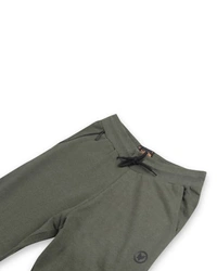 Cotton Rich Logo Printed Trackpant / Nightwear Sleepwear For Men - S, Olive