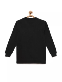Jacquard Print Sweater / Winterwear For Boys - Black - 11-12 Years(34), Black
