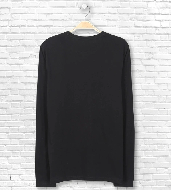  Cotton Rich Round Neck Graphic Printed T-Shirt Men-The Explorer Edition - X-Large (XL), Black