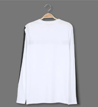 Cotton Rich Round Neck Graphic Printed T-Shirt Men-Awesome - Large (L), White