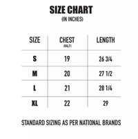 Cotton Rich Round Neck Graphic Printed T-Shirt Men-Awesome - Large (L), White