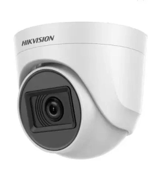 HIKVISION TURBO HD 1080p Indoor IR Turret Camera - 2 MP / Day & Night Switch Smart IR (EXIR Technology) / 20m IR Distance - Free Size, White