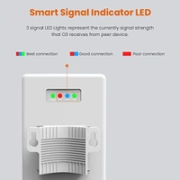 Tenda O3 2.4GHz N150 Smart Manage Outdoor CPE | 12dBi, 5km+ | Point To Point Wireless Bridge - White