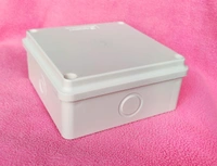  Nagar Infotech Heavy Duty Waterproof 5x5 PVC Junction Box For CCTV Camera With Cable Gland - 5x5