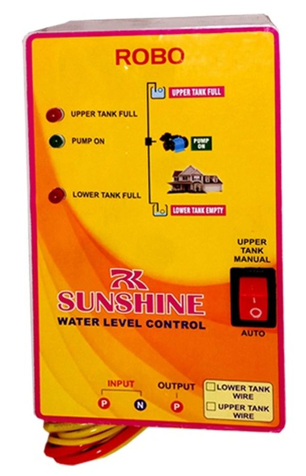 Automatic ON & OFF Water Level Controller - For Sump Motor Without Installation
