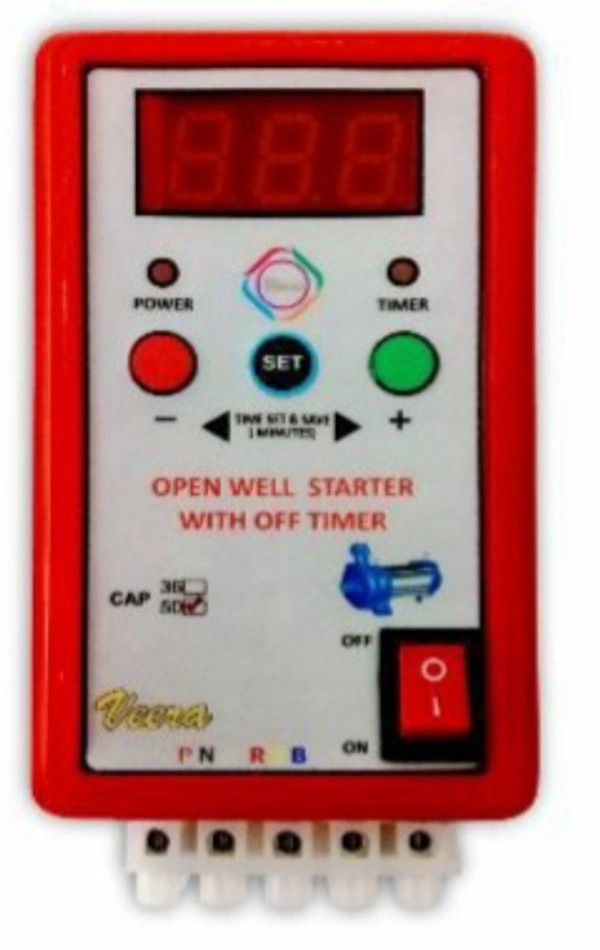 Open Well Starter with Auto OFF Timer