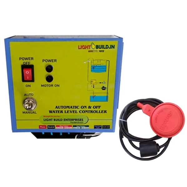 Automatic ON & OFF Water Level Controller - 1Phase Bore Without Installation