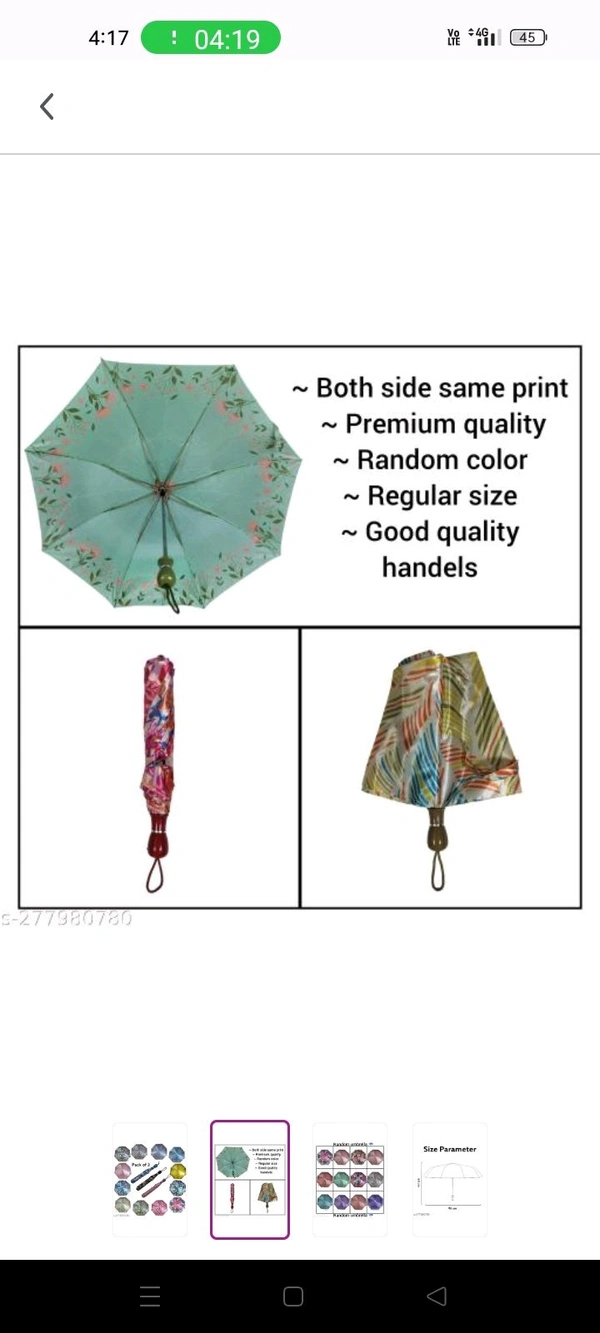 Umbrella  - Black