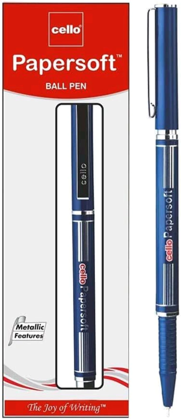 Paper Soft Ball Pen - Blue