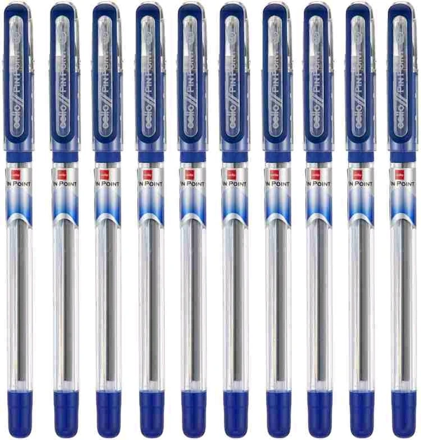Cello Pin Point Ball Pen - Blue
