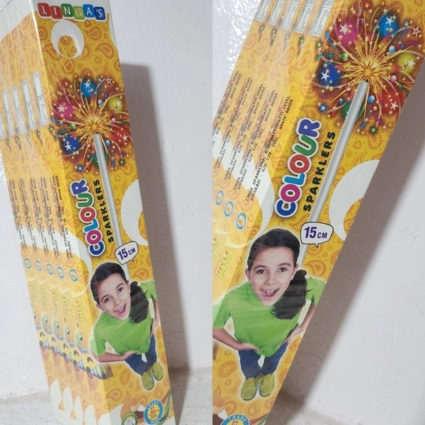 15 Cm Colour Sparklers, (15 Cm கலர் கம்பி )