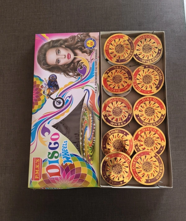 Disco Wheels (5pcs), டிஸ்கோ சக்கரம்  