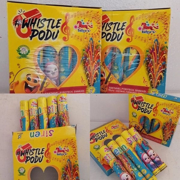 Whistle Podu Mini Siren (5pcs), மினி சைரன் 