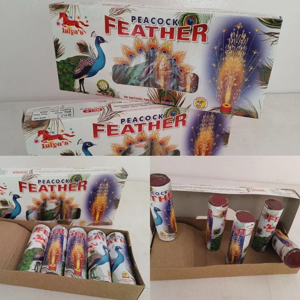 Peacock Feathers (5pcs), மயில் தோகை   (5 பீஸ்)