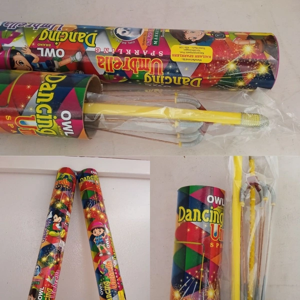 Dancing Umbrella (Rotating Sparklers) சுத்தும் கம்பி 