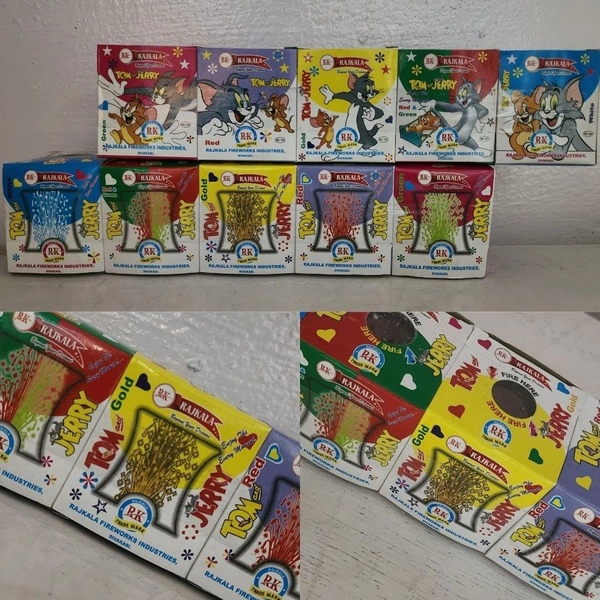 Tom & Jerry Multi Colour(5pcs) (டாம் (ம) ஜெர்ரி மல்டி கலர் )