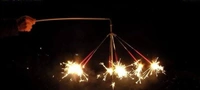 Dancing Umbrella (Rotating Sparklers) சுத்தும் கம்பி 