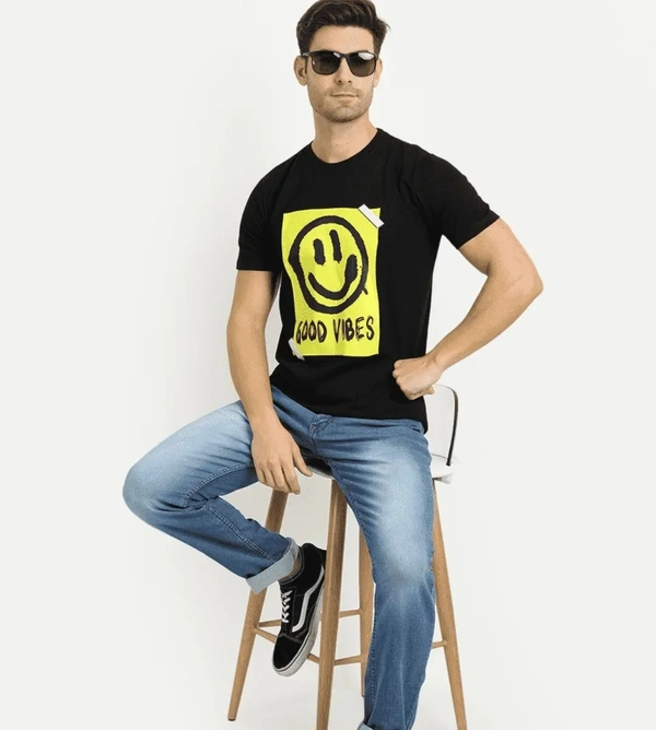 Tom hIddle T-shirt For Men - Black, M