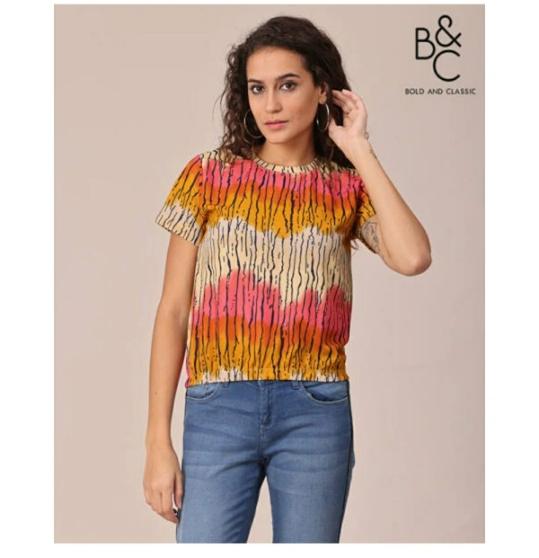 Bold&Classic Polyster T-shirt - Multicolour, M