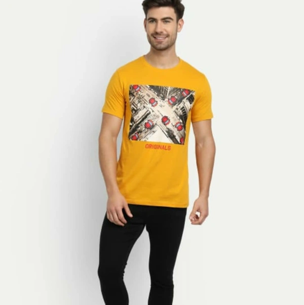 Tom Hiddle T-shirt For Men - Yellow, Xl