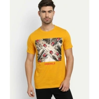 Tom Hiddle T-shirt For Men - Yellow, Xl