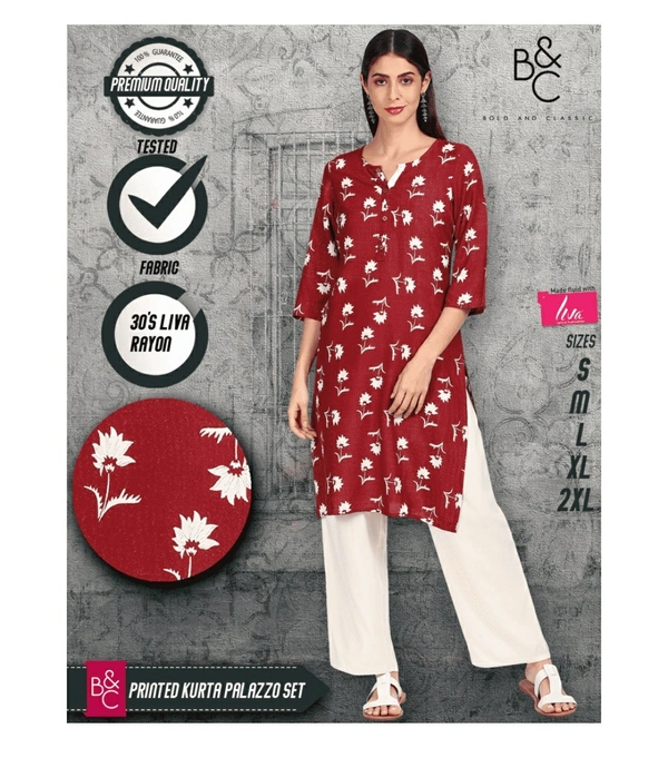 Bold & Classic Kurta Set - Multicolour, M