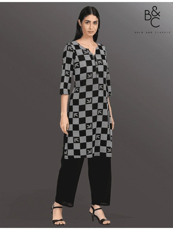 Bold & Classic Kurta Set - Multicolour, M