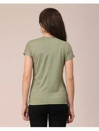 Bold & Classic Polyster T-shirt  - Olive, M