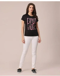 Bold & Classic Polyster T-shirt  - Black, M