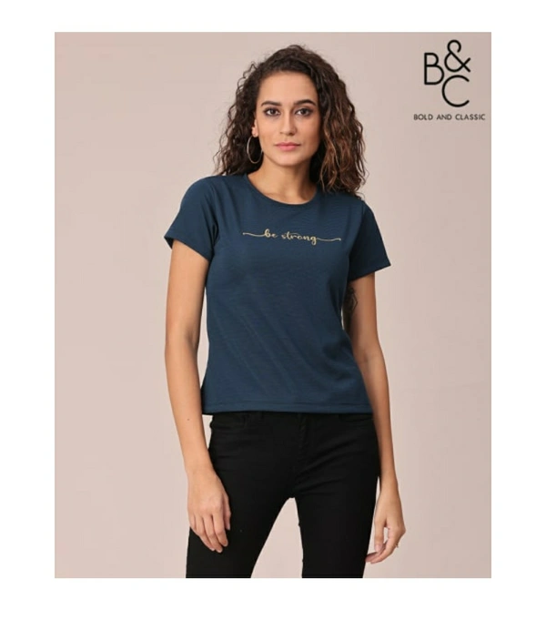 Bold & Classic Polyster T-shirt  - Multicolour, M